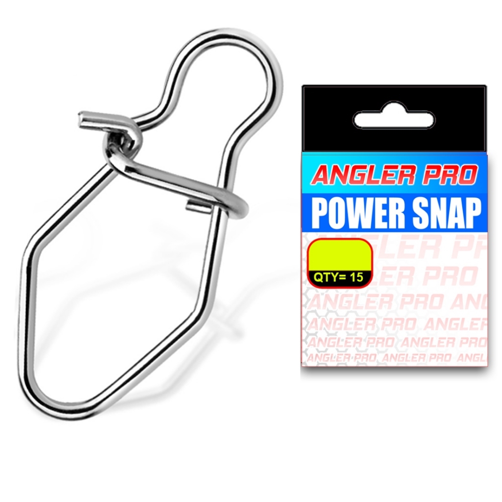 15Pcs Snap Diamond Stainless Anti Karat Konektor Umpan Pancing Quick Release Jigging Casting