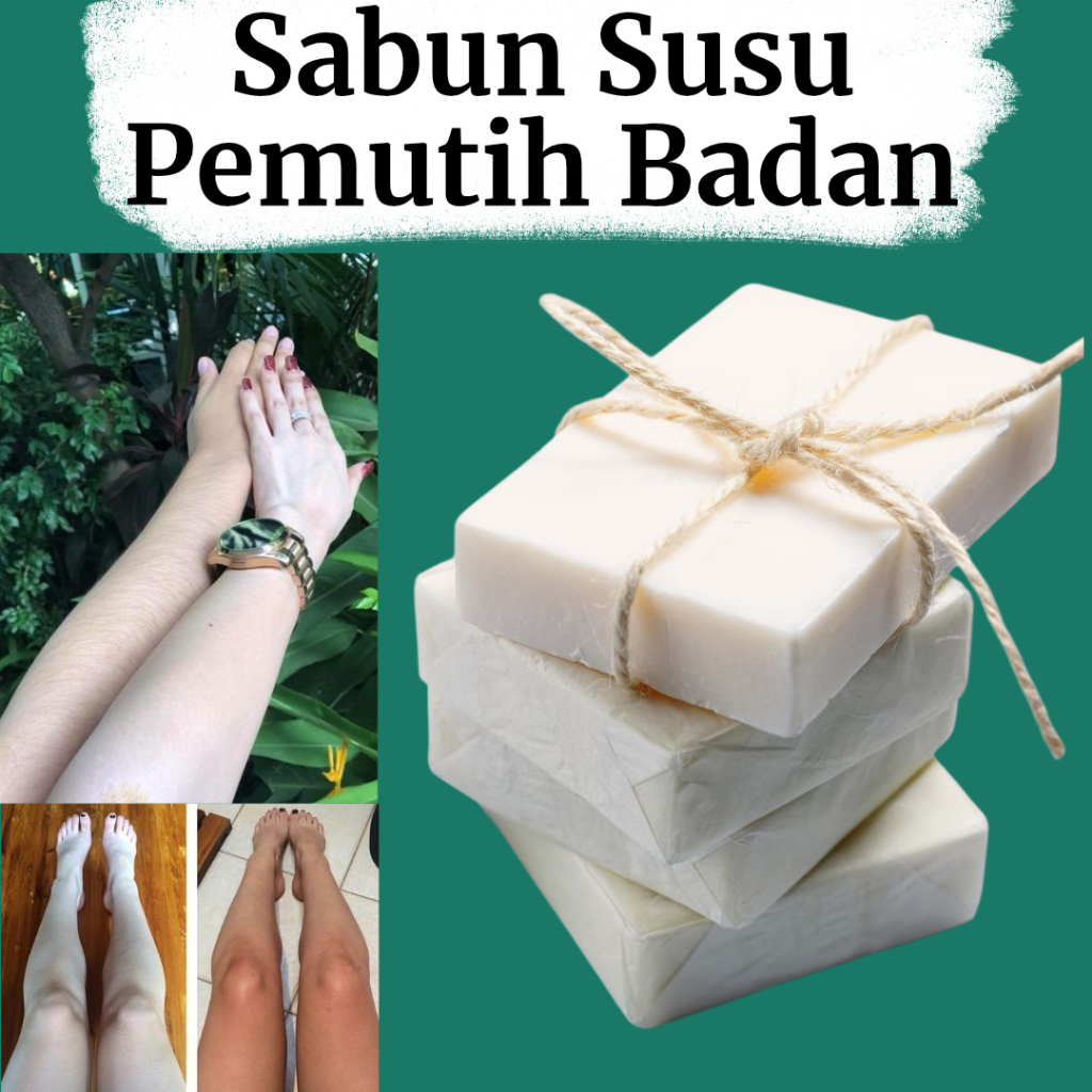 Sabun Pemutih Badan Sabun Susu Pemutih Perawatan Badan Pemutih Badan Whitening Glowing Skincare