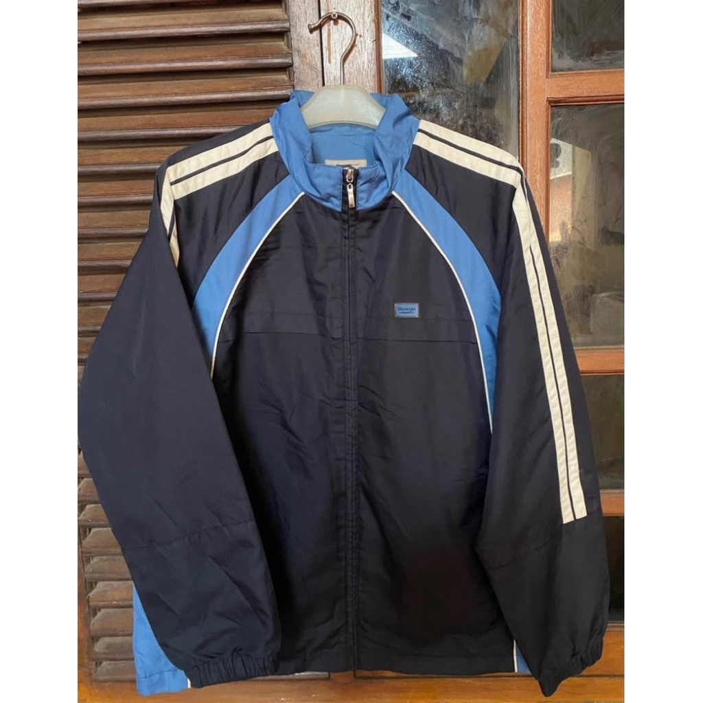 Jacket Pria Windbreaker Slazenger sz L fit XL