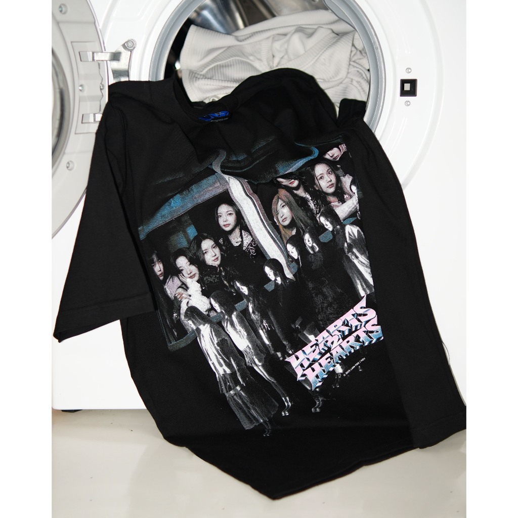 LMM PRG H2H HEARTS2HEARTS KAOS BAJU KPOP T-SHIRT OVERSIZE