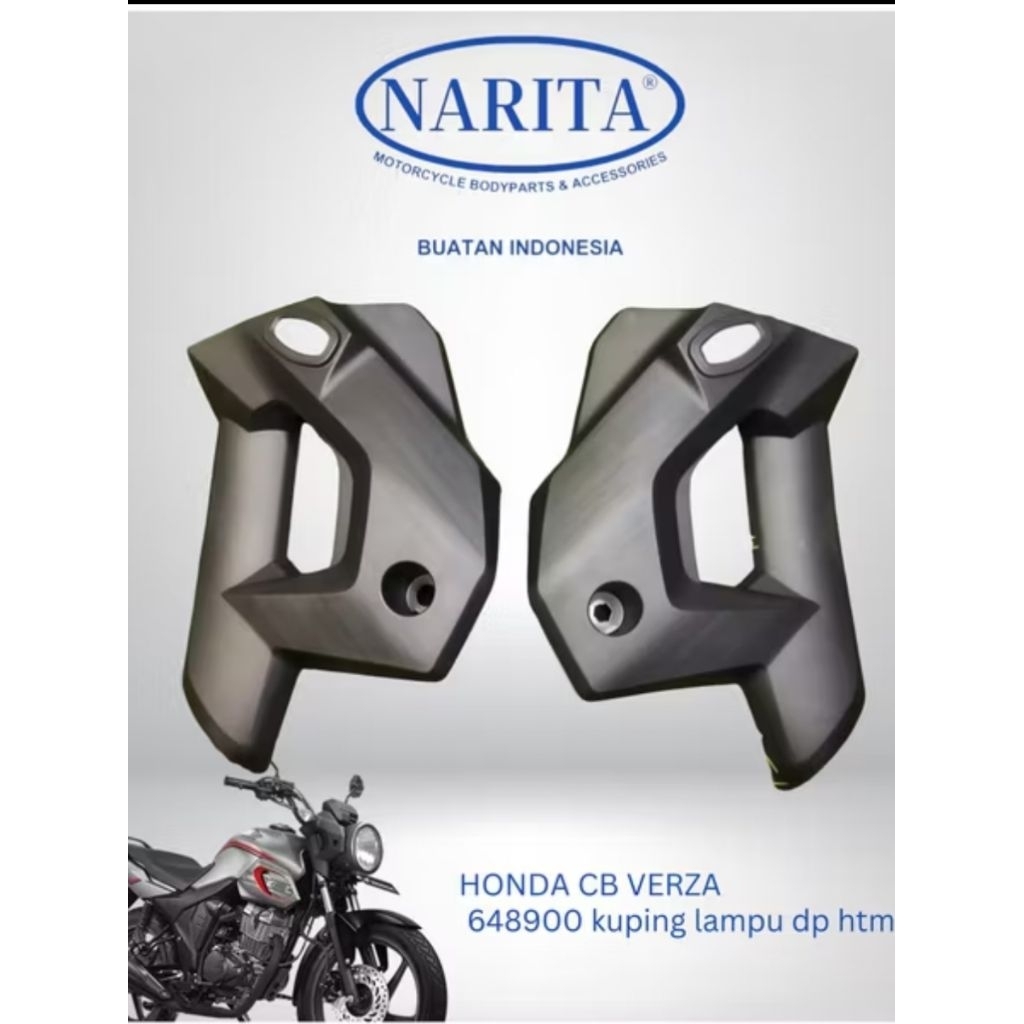 Kuping lampu depan Honda CB 150 R Verza Narita set