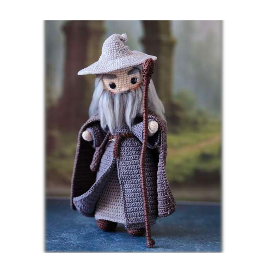 Gandalf {Amigurumi/Crochet Pattern}