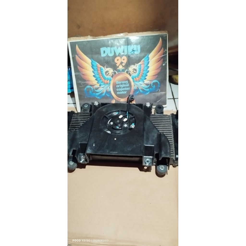 Radiator Ninja 250 fi original copotan motor