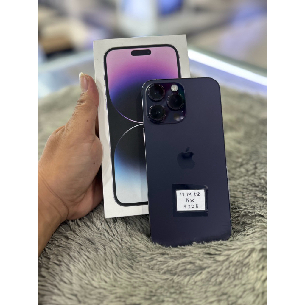 iphone 14 pro max 1tb  ex ibox fullset oem mulus