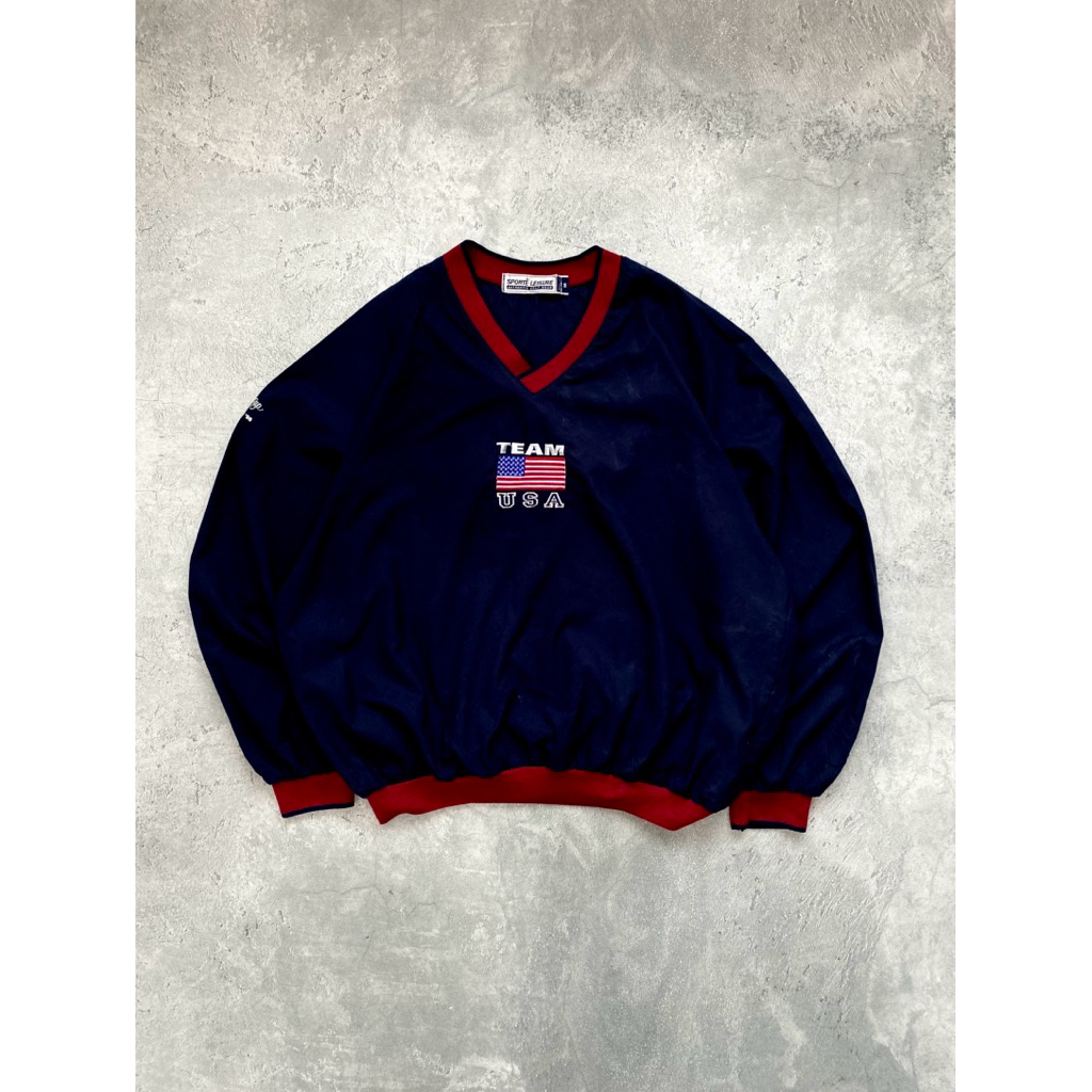 WINDBREAKER JACKET USA FLAG BY SPORT LEISURE