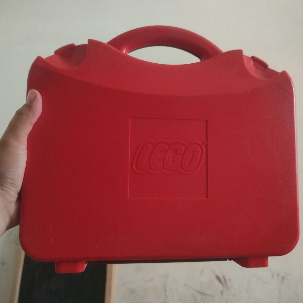 Koper Original LEGO Maroon Carrying Case Minus Preloved