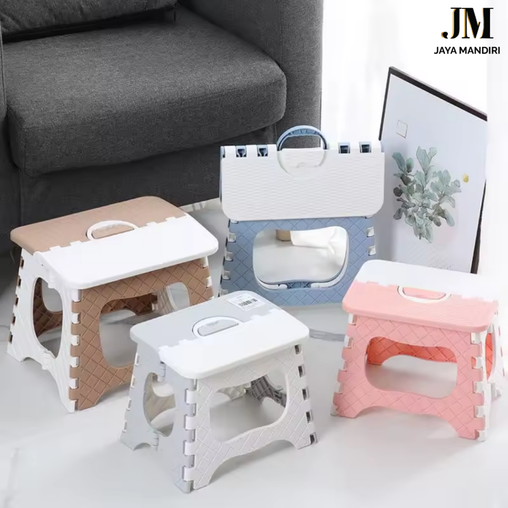 Kursi Jongkok Plastik Lipat Anak Bangku Plastik Lipat Premium AA425