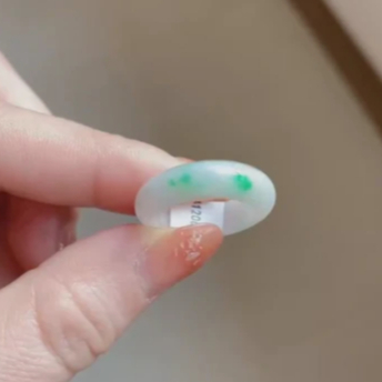 Cincin Giok Jadeite Burma Grade A Full Giok Burma Diameter 16 mm