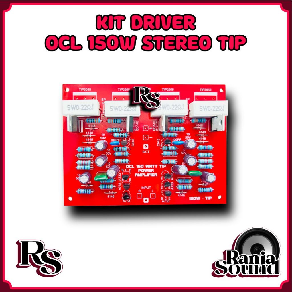 (Driver) OCL 150 Watt Stereo (TIP) || OCL 150 Watt Stereo (BD) ups