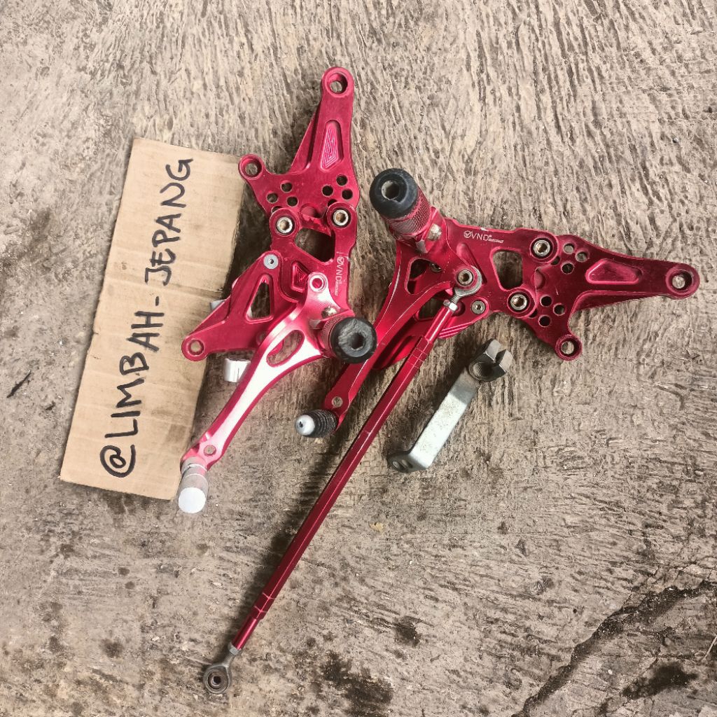 Footstep Underbone CBR K46 facelift CB150R vnd racing second