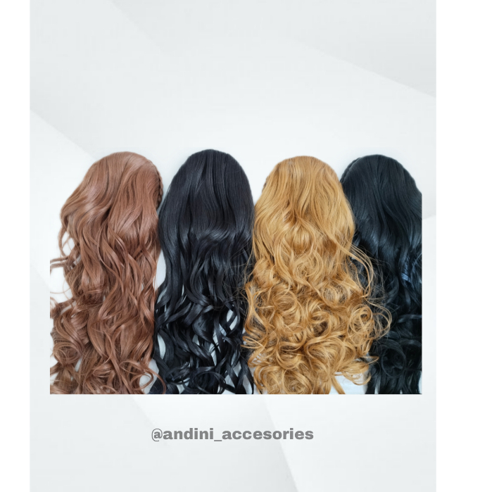 wig bando kepang/wig bando kepang 60 cm/wig bando