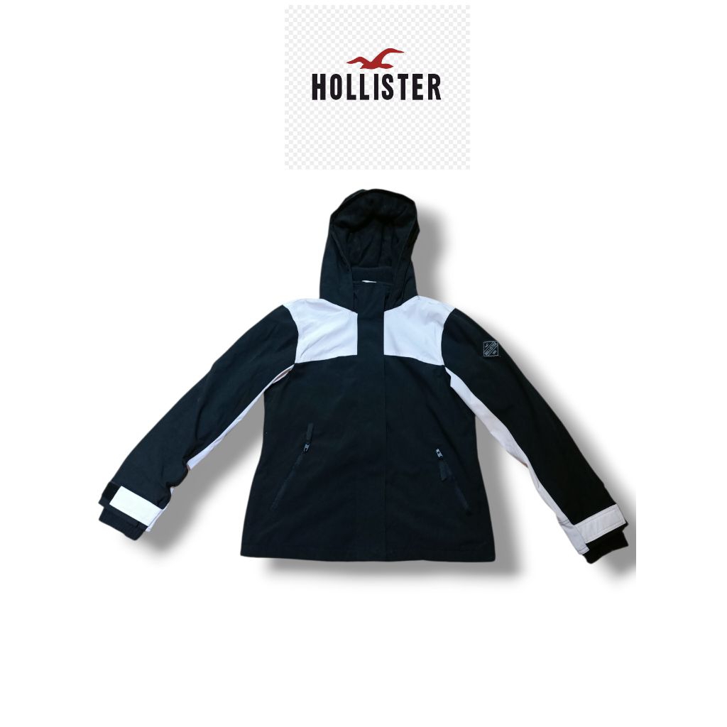Hollister ColorBlok Hooded Windbreaker