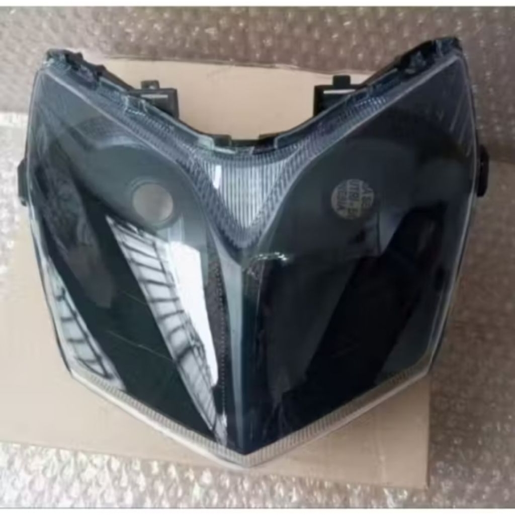 Reflektor Lampu Depan Supra X 125 Batman Custom Hitam Komplit