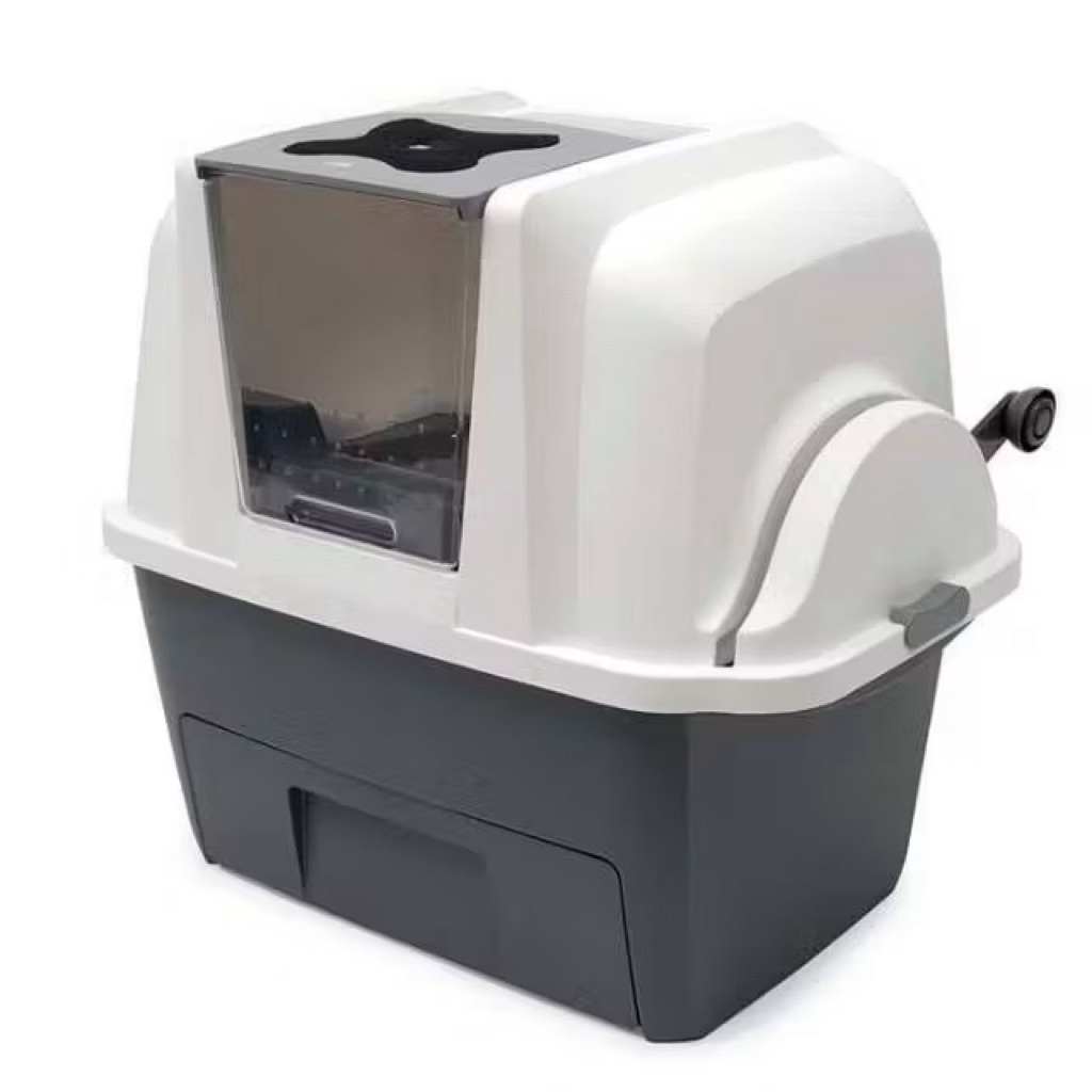 Smartsift Toilet Kucing Semi Otomatis Cat Litter Box
