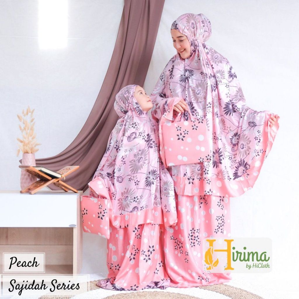 Mukena Rempel Sajidah Bahan Rayon