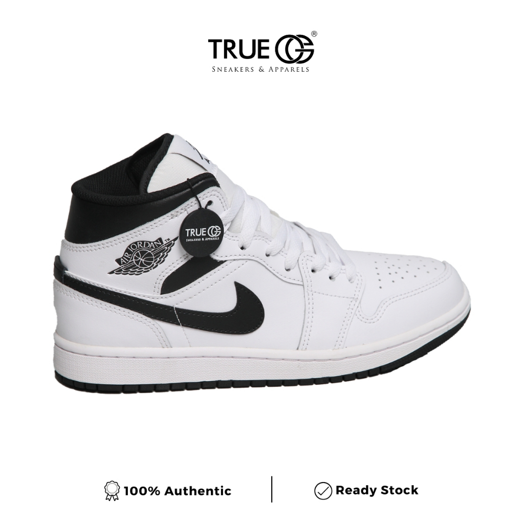 Air Jordan 1 Mid Reverse Panda Authentic