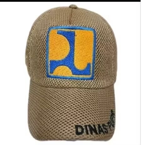 TOPI DINAS PUPR FUL BORDIR BERKWALITAS