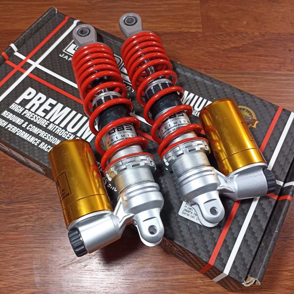 SHCOK DBS 611 PREMIUM PROLINS SERIES 310 MM GOLD/RED NMAX NEW/AEROX ADJUSTABLE SYSTEM