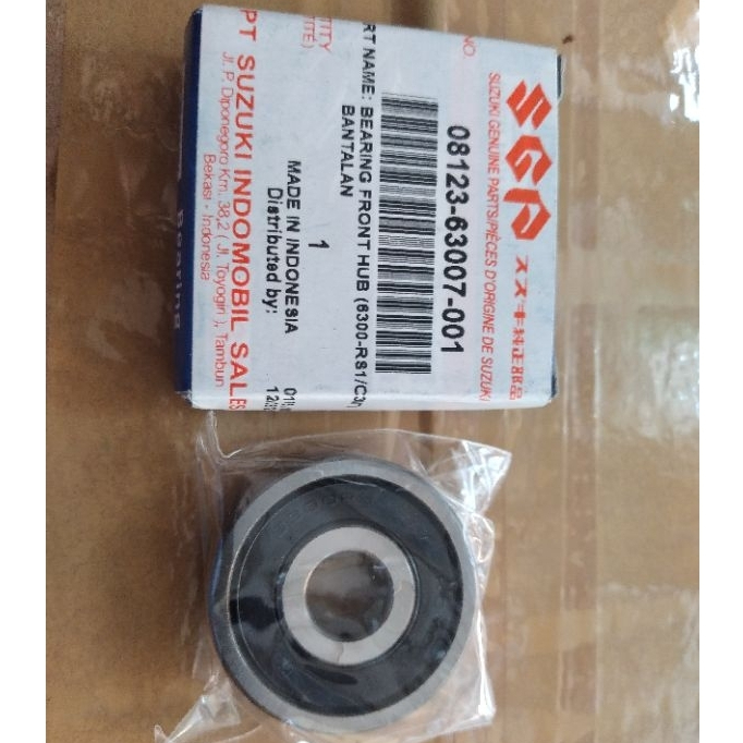 BEARING LAHER 6300 RODA DEPAN ORIGINAL SGP 08123-63007-001