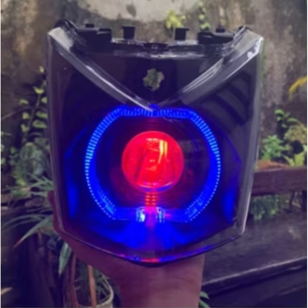 REFLETOR LAMPU DEPAN BEAT FI 2012 2014 BILED LED