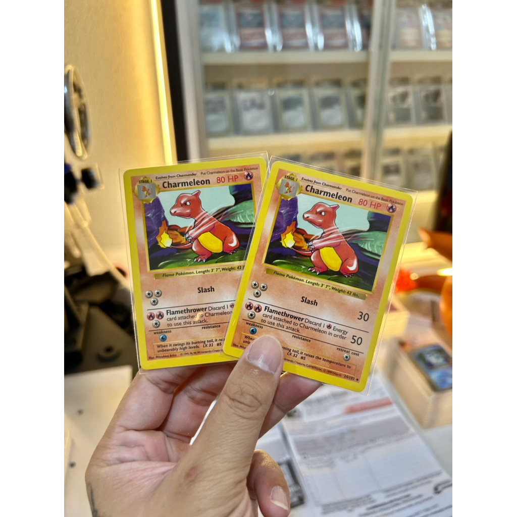 charmeleon shadowless 1 kartu POKEMON tcg card set japan japanese/ english NON (indonesia box sr hr 