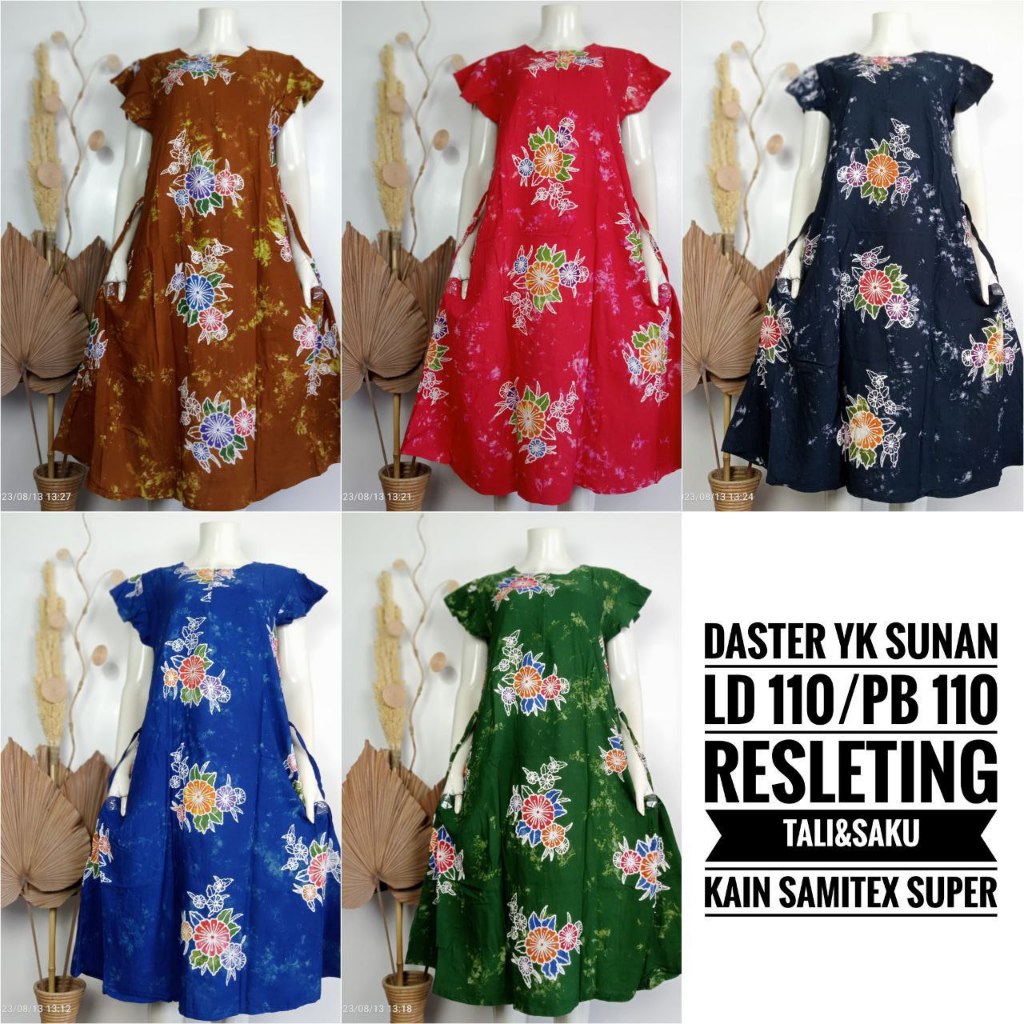 DASTER YUKENSI SUNAN | LD 110 | BAJU TIDUR WANITA | COD | DASTER KEKINIAN TERBARU | DASTER CAP | DAS