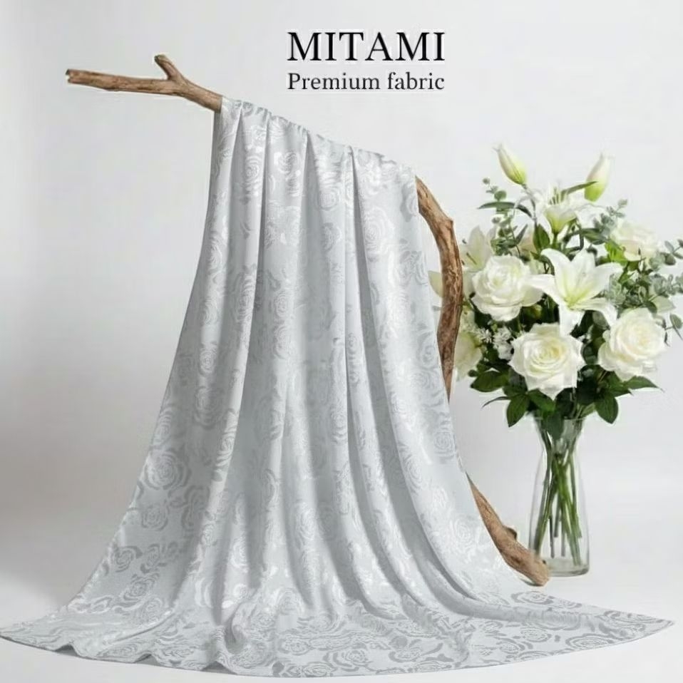 ​Kain Jacquard Silk Embos Premium - Bahan Kain Jacquard Silk (Harga Per 0,5)3R