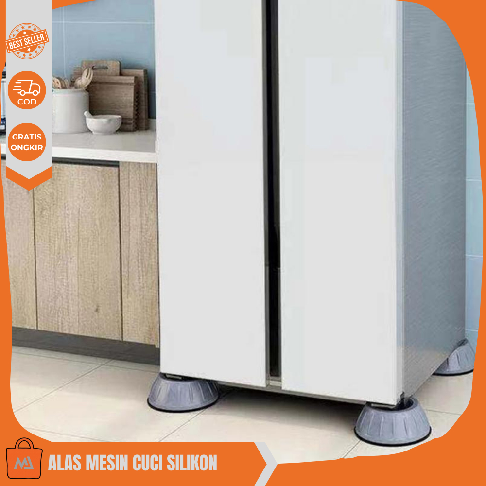 alas mesin cuci / Alas Mesin Cuci Silikon Anti-Vibration Shock Pads / alas mesin cuci anti getar