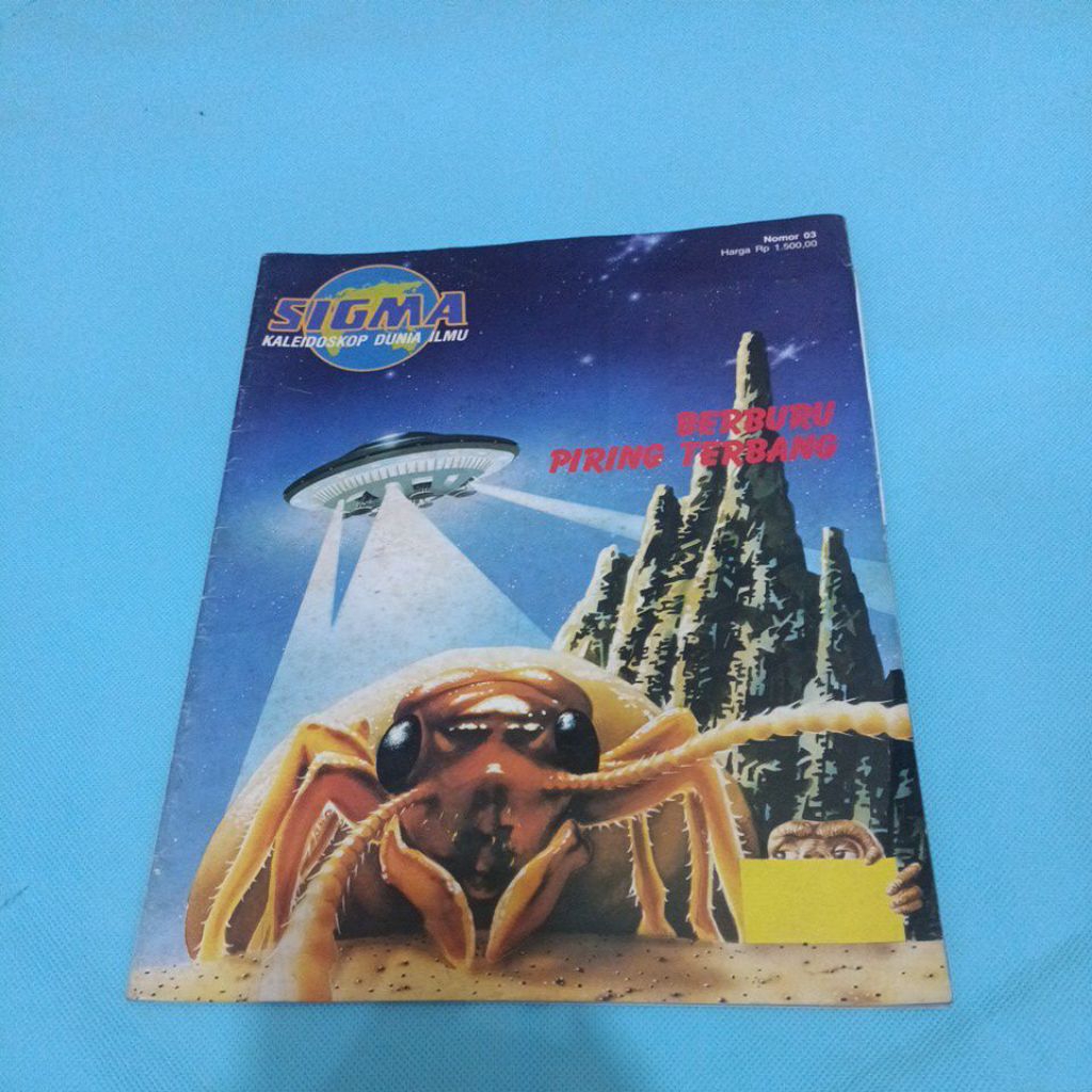 Majalah Sigma - Berburu piring terbang