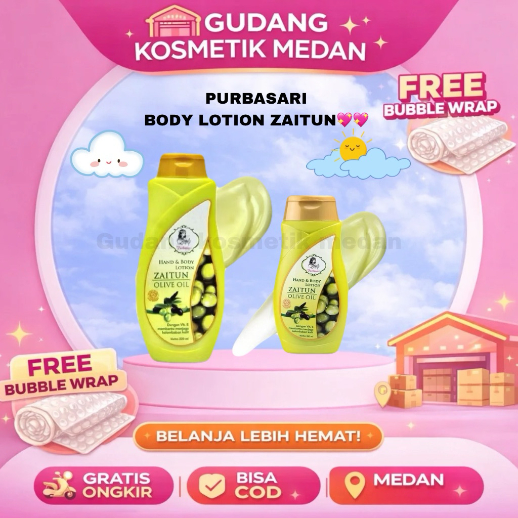 Purbasari Hand & Body Lotion Zaitun  Body Lotion Olive Oil