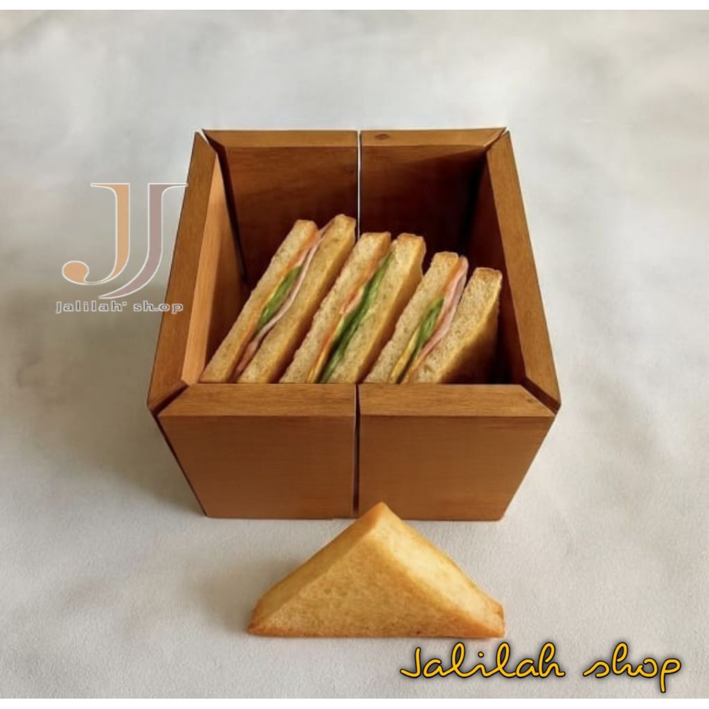 Kotak Pemotong Roti Sandwich / Alas Pemotong Roti