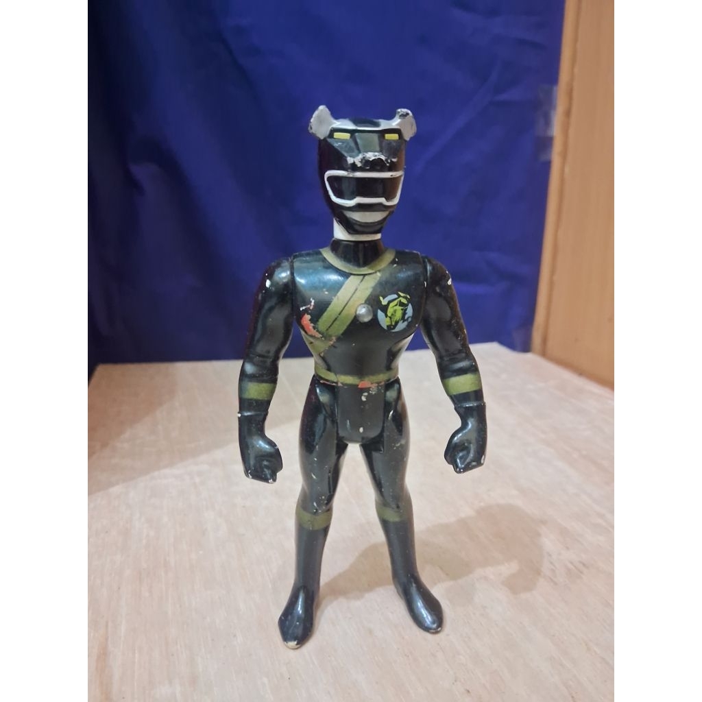 Figure Power Rangers Wild Force Black Ranger Gao Ranger Junk Bison Ranger Animal Banteng Hyakuju Sen