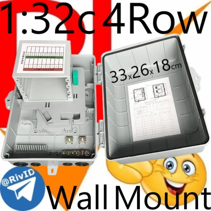 ODP 32 48 core Kosongan FAT Wall Mount 32c 48c PLC Splitter insert Box ODB 48core Adapter Pigtail SC