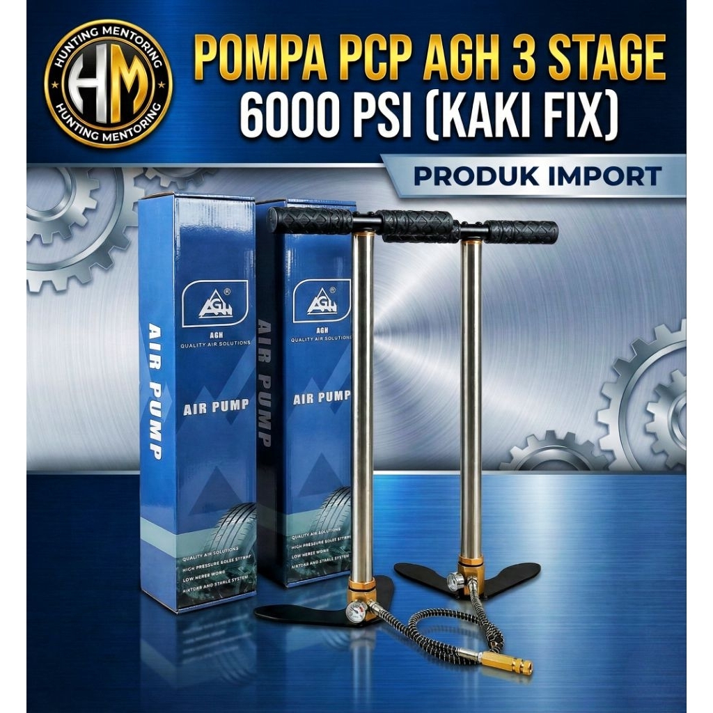 Pompa PCP Original 6000psi, Pompa Unit Pcp kaki fix patent, Pompa pcp Import Ori, pompa pcp 6000 psi