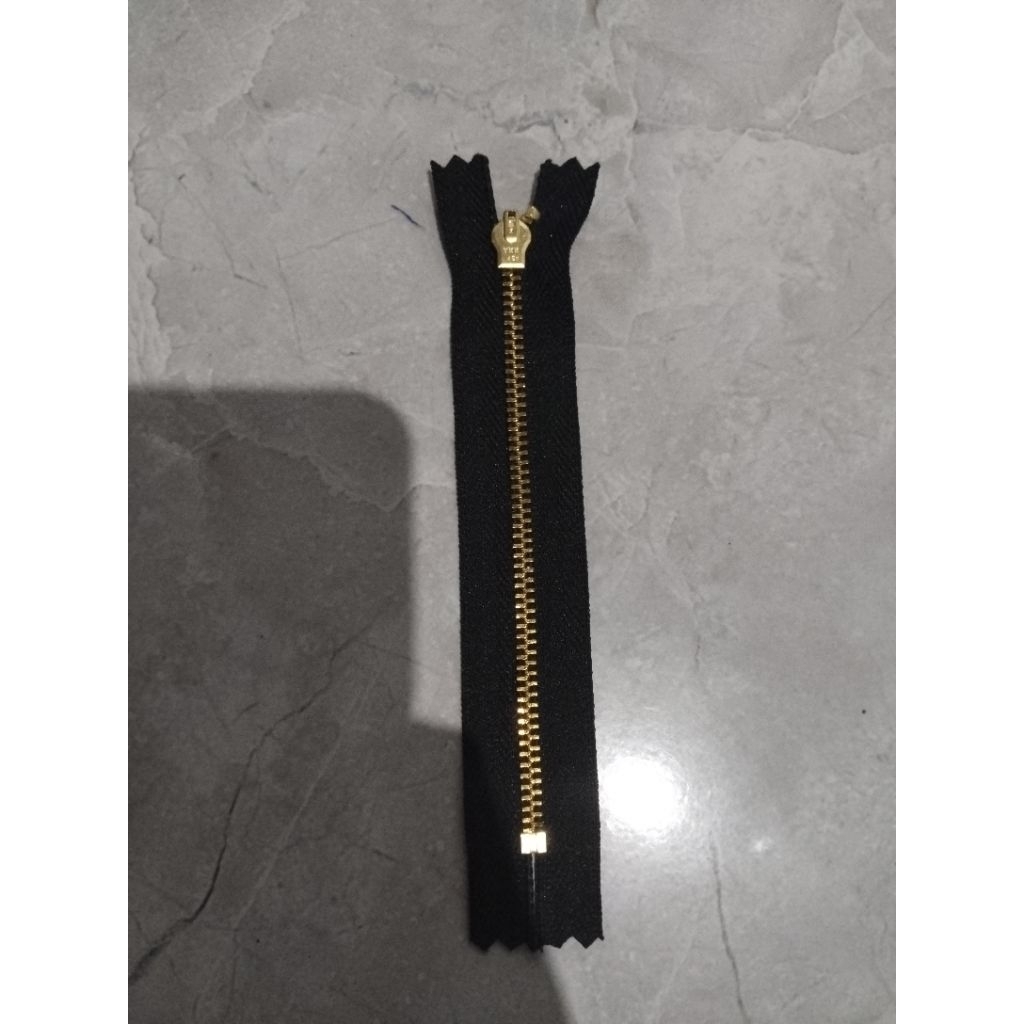 Resleting Celana Jeans YKK - Tahan Lama, Lancar,  uk 15 cm