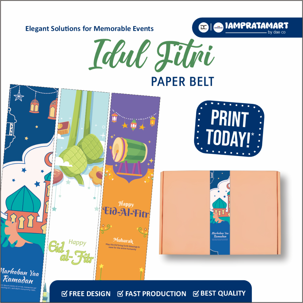 PAPER BELT IDUL FITRI