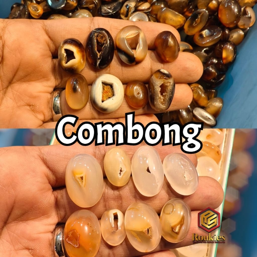 [HANYA BATU] Batu Akik Combong Asli Batu