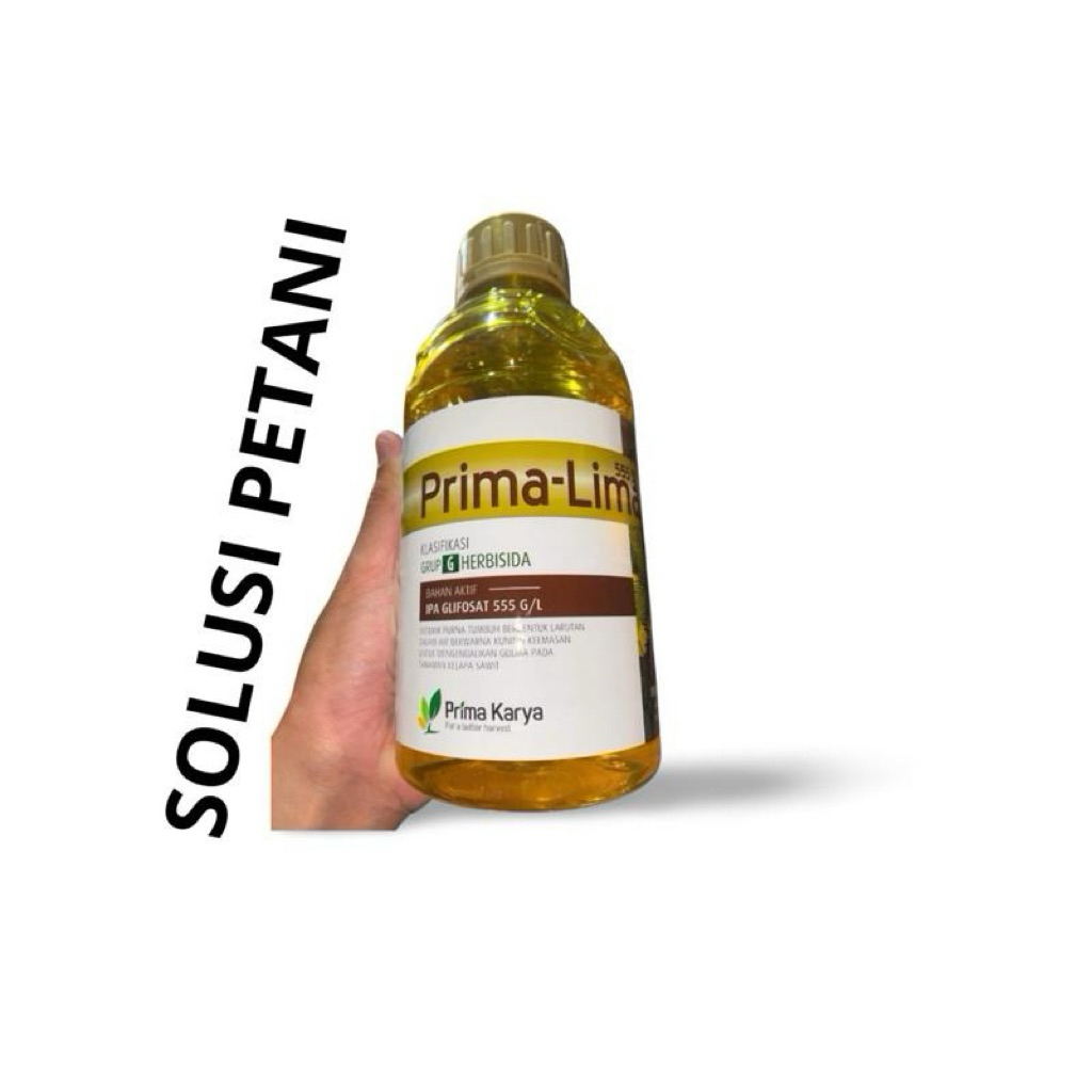 HERBISIDA PRIMA-LIMA 555SL IPA GLIFOSAT 555%