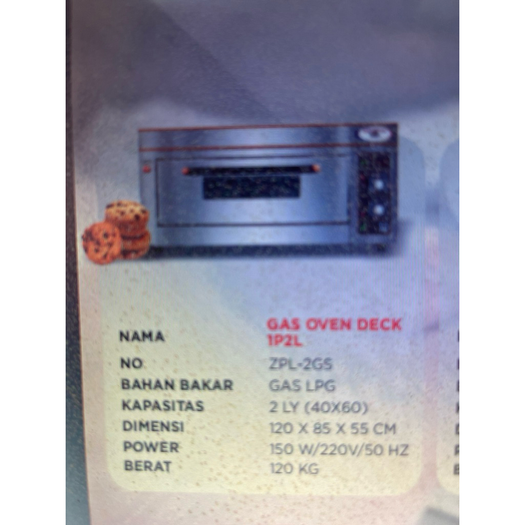 OVen deck zepplin 1dek-3dek