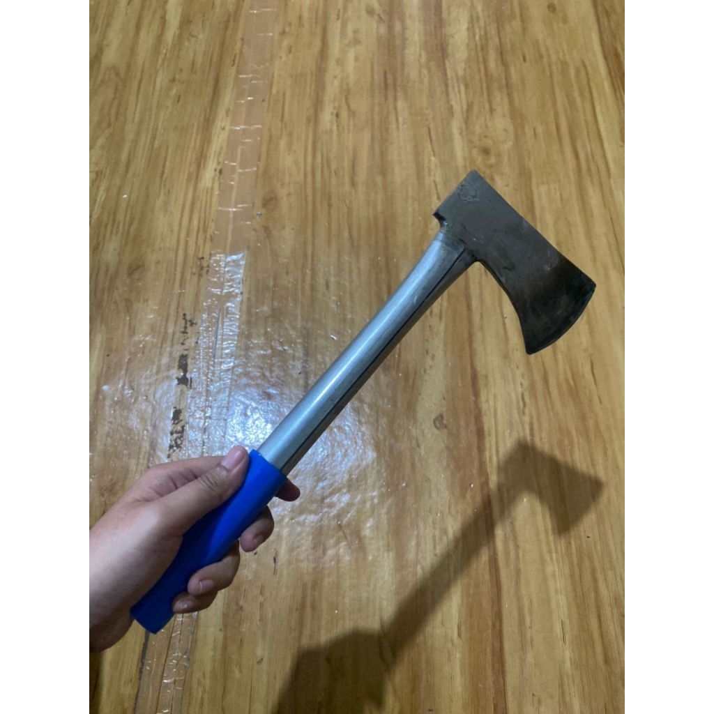 kampak kayu super tajam baja termur