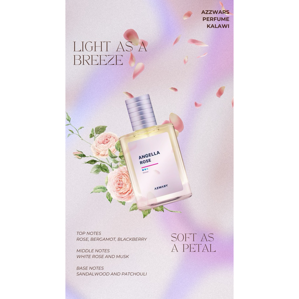 AZZWARS PARFUM - ANGELLA ROSE  BY AZWARY - AZWA PERFUME