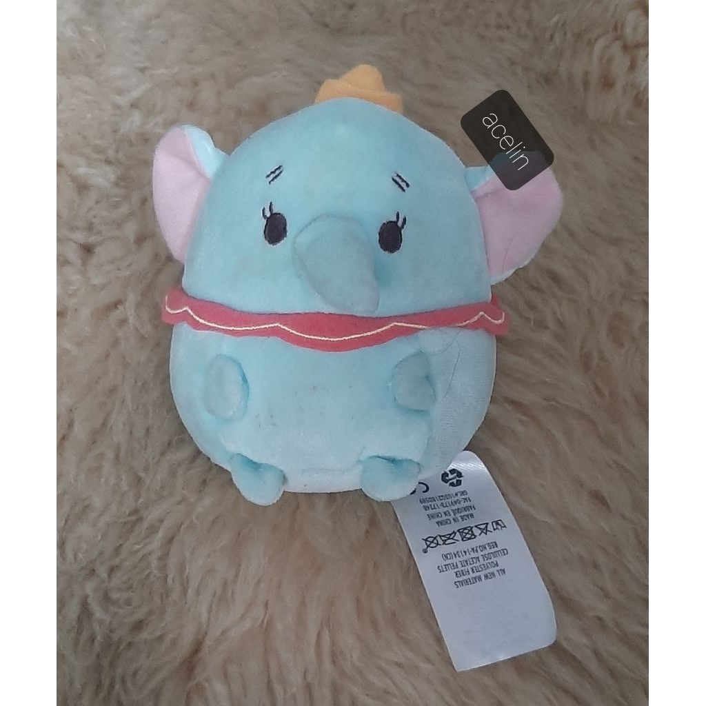 Disney Ufufy Dumbo elephant soft cute original-Tinggi-+17cm