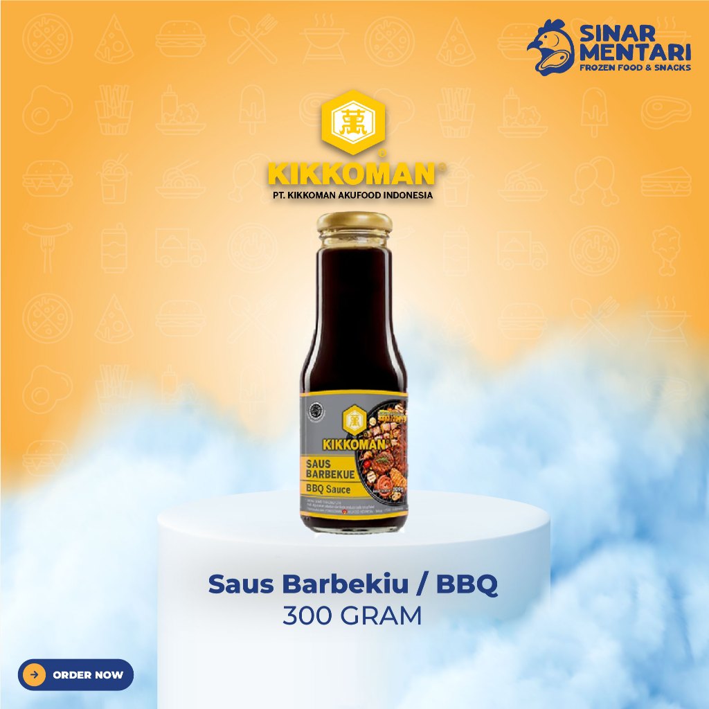 KIKKOMAN SAUCE Saus BBQ Barbekiu grill 300 gram