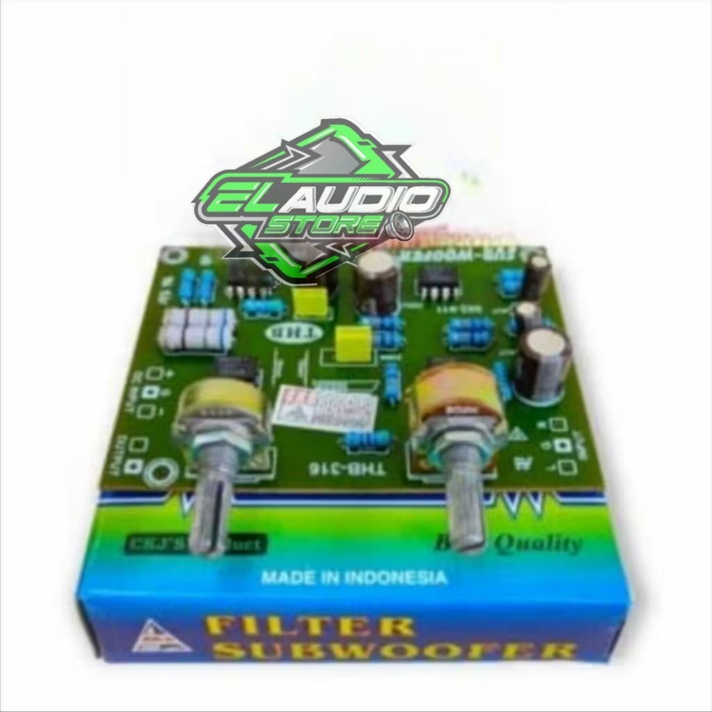 Filter Subwoofer THB 316 Filter 2 Potensio By CKJ THB 316 Original