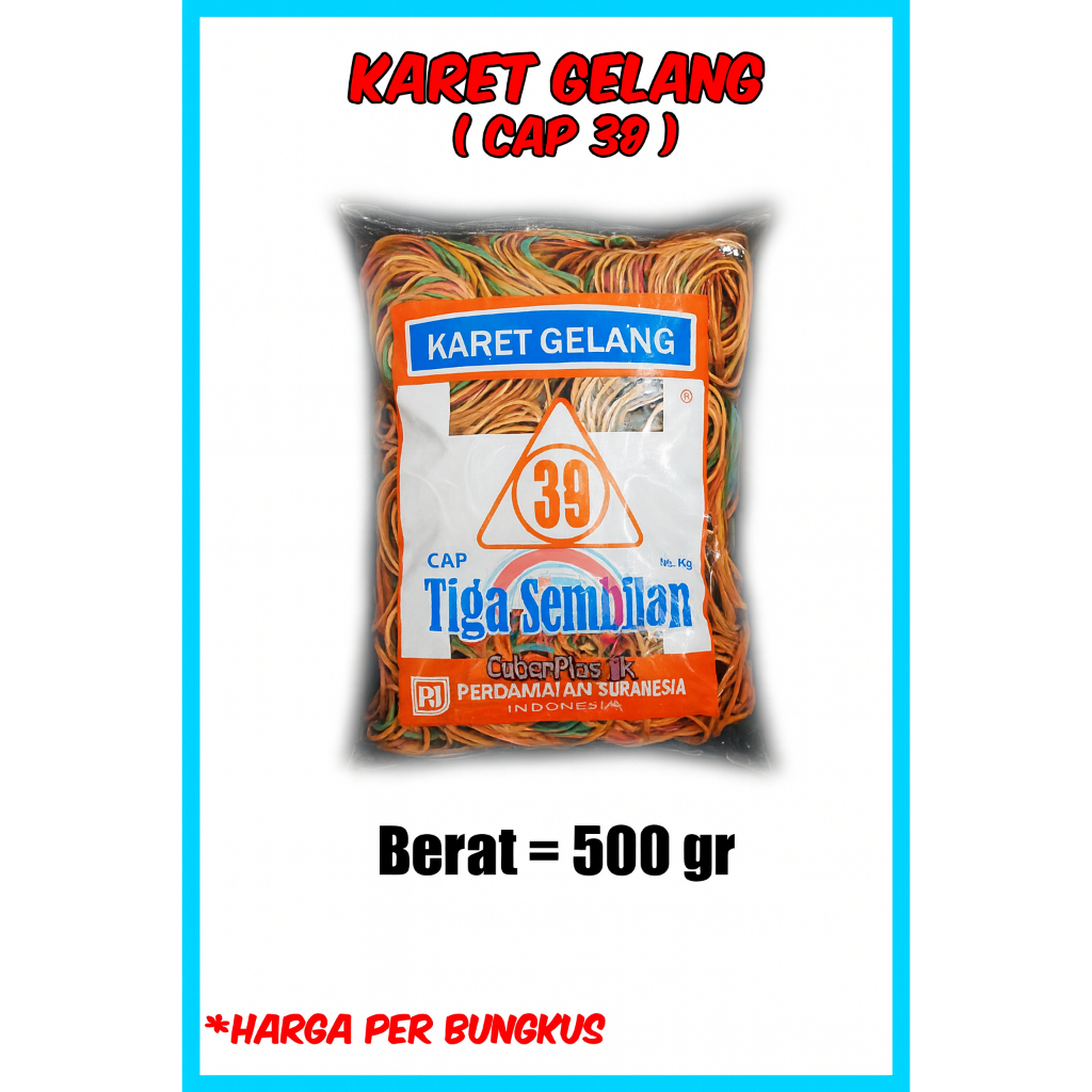 Karet Gelang warna warni Ekonomis | Karet gelang serbaguna