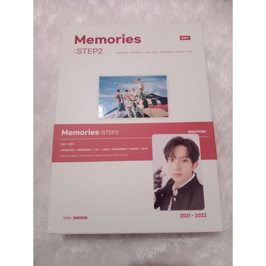 [ReadyStock] Enhypen Memories DVD Step 2 Heeseung Gakuran Fullset Unsealed