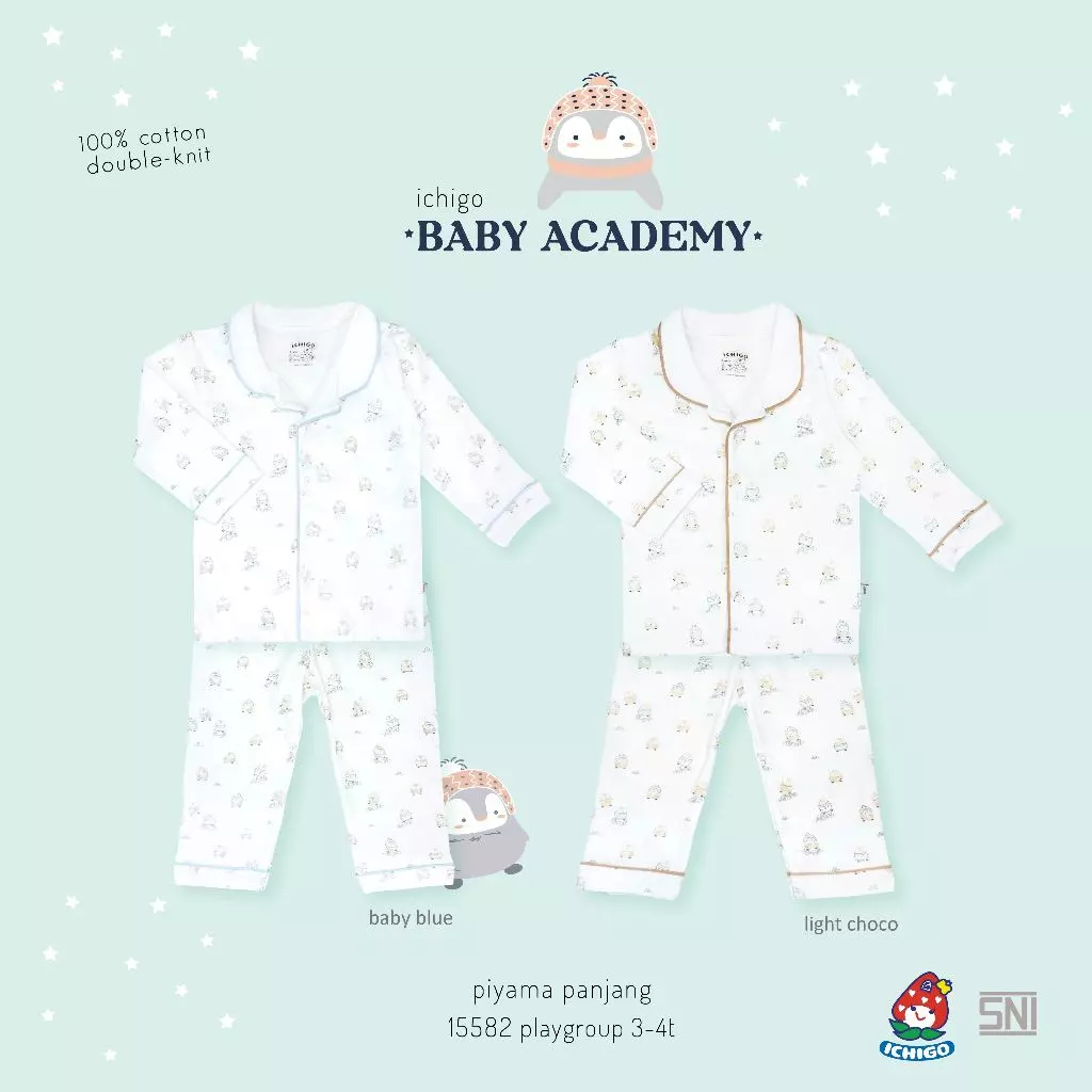 ICHIGO Setelan Piyama BABY ACADEMY