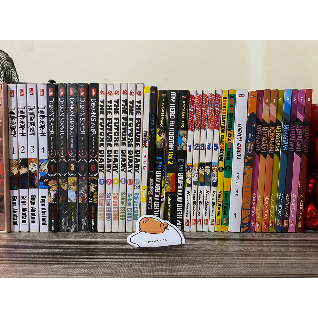 KOMIK PRELOVED (JJK, KNY, Noragami, dll)