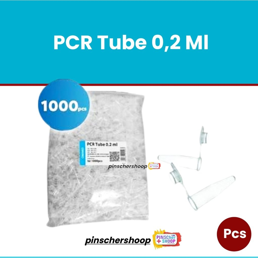 Onemed PCR Tube 0,2 Ml Microtube Tabung Eppendorf/ Pcs P10
