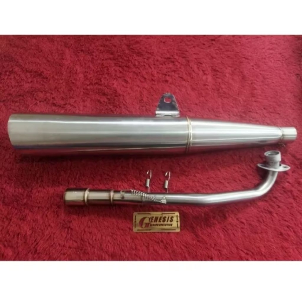 Knalpot Standar Racing Bebek Honda Karisma Supra X 125 DII